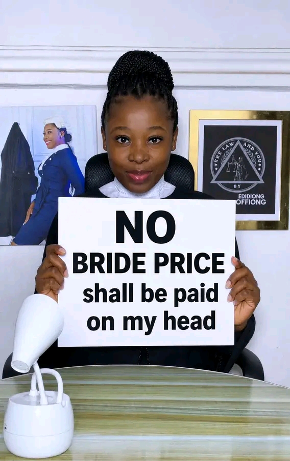 Lawyer Says Potential Suitors Will Not Pay Her Bride Prize, But The Man Cannot Be Her Head 